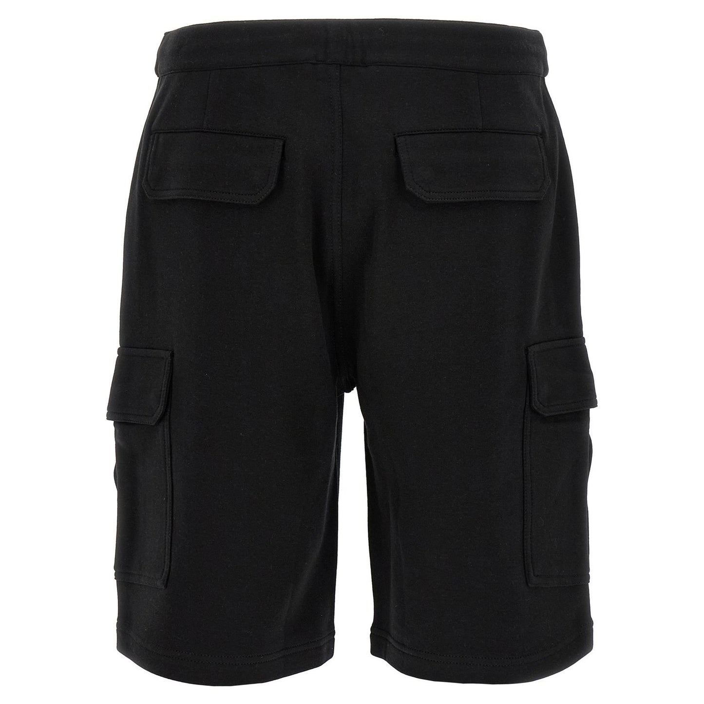 Brunello Cucinelli Black Cotton Bermuda Shorts
