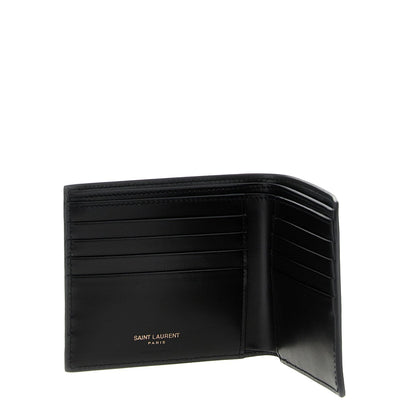 Saint Laurent Black Calfskin Wallet