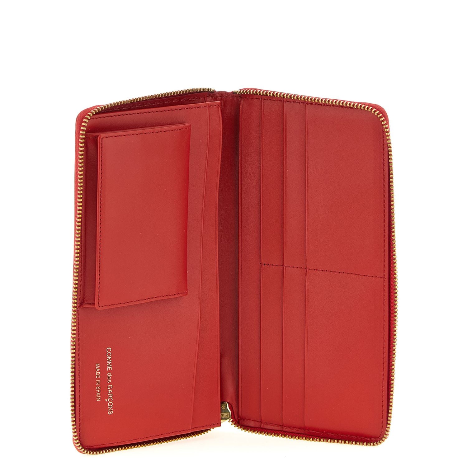 Comme Des Garçons Multicolor Calfskin Wallet