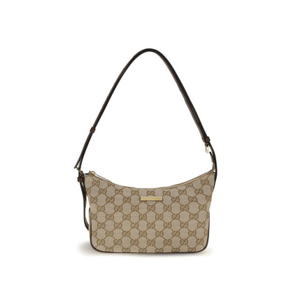 Gucci Beige Polyester Shoulder Bag