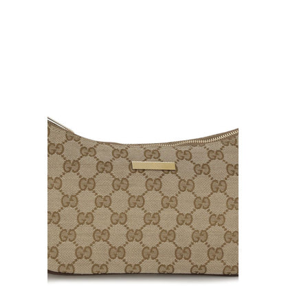 Gucci Beige Polyester Shoulder Bag