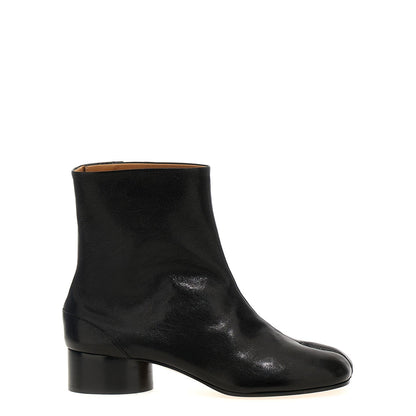 Maison Margiela Black Lamb Leather Ankle Boots