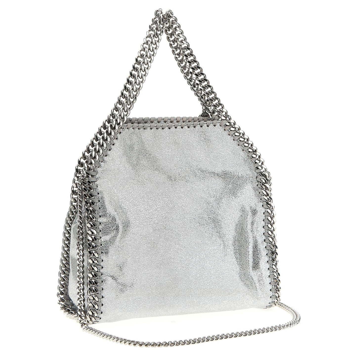 Stella McCartney Silver Polyester Handbag