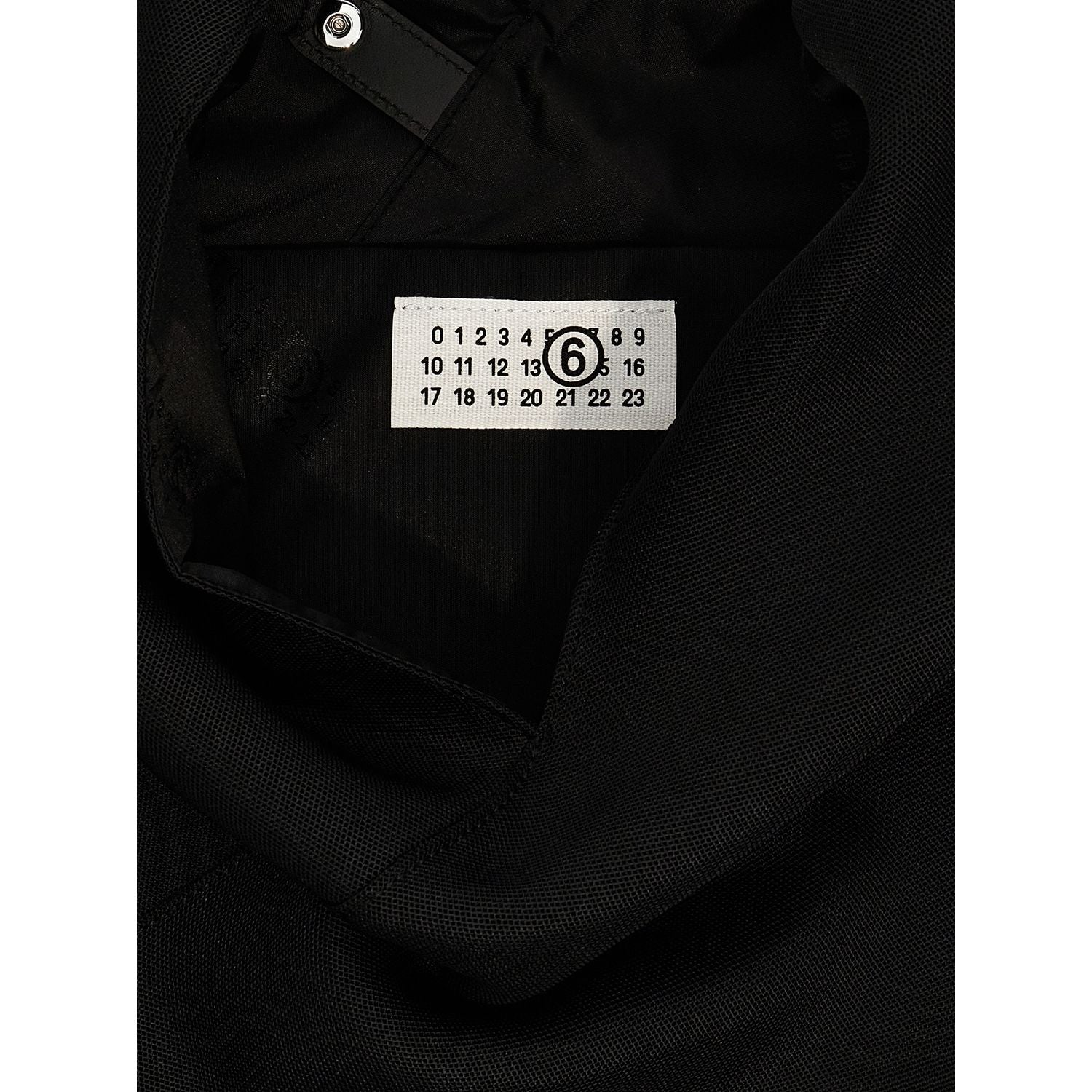 MM6 Maison Margiela Black Polyester Shoulder Bag