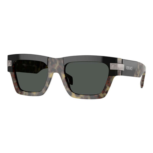 Versace Gray Acetate Sunglasses