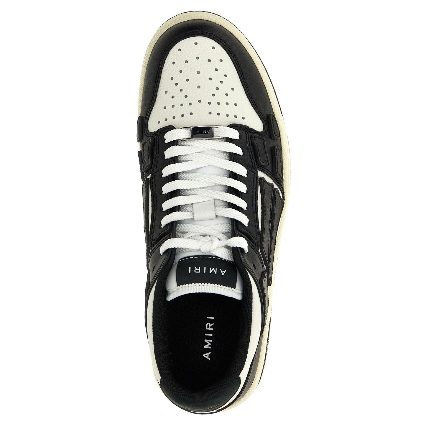 Amiri Bicolor Cowhide Low Top Sneakers