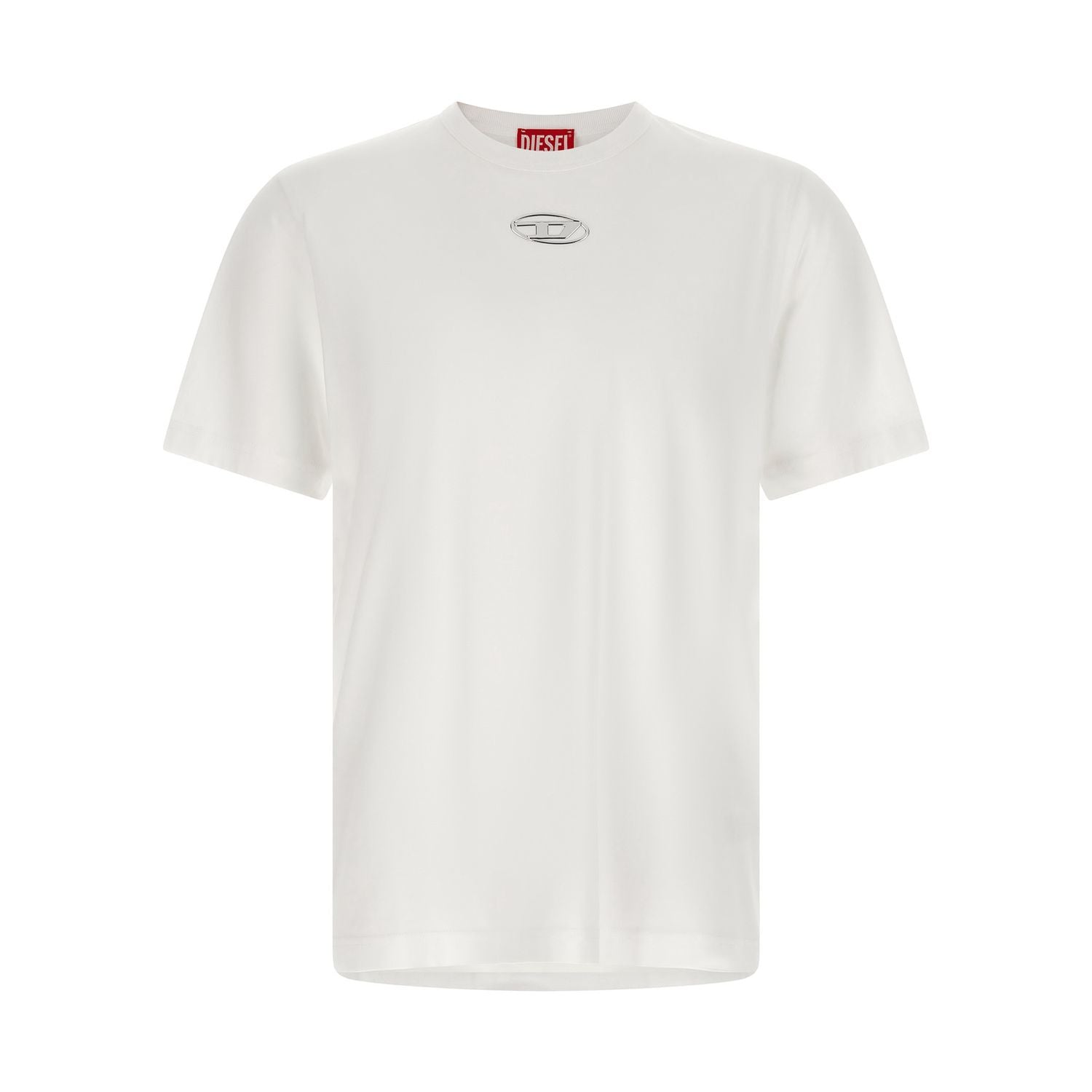 Diesel White Cotton T-Shirt