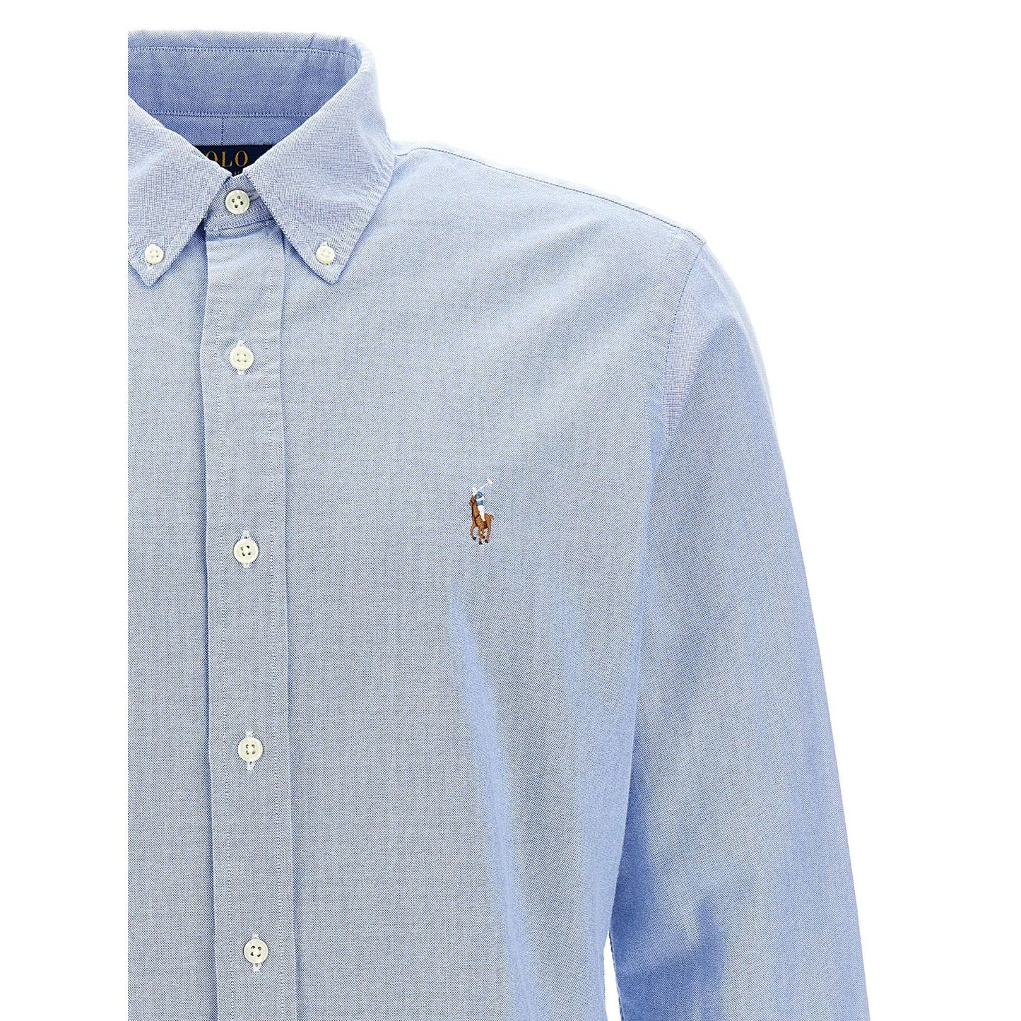 Polo Ralph Lauren Blue Cotton Blouse