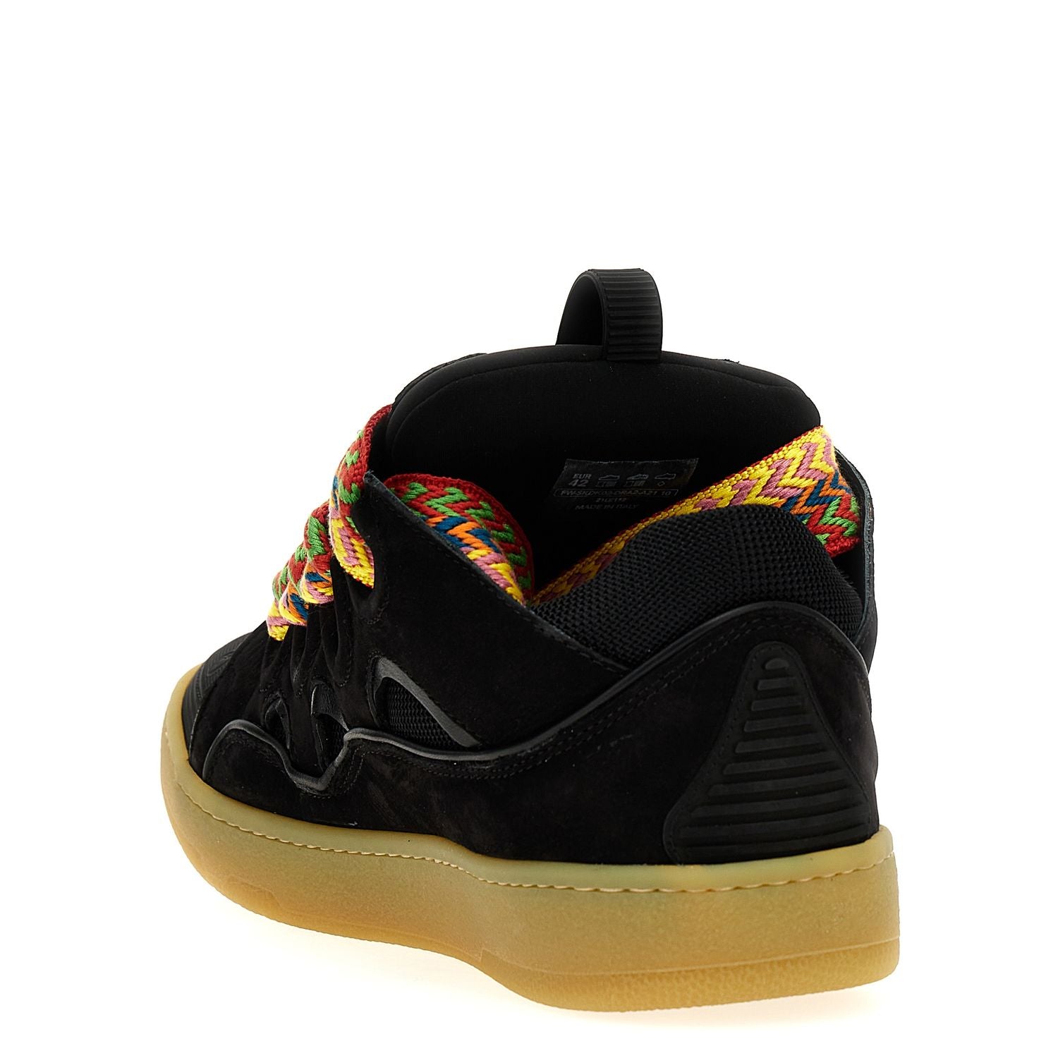 Lanvin Black Calfskin Chunky Sneakers