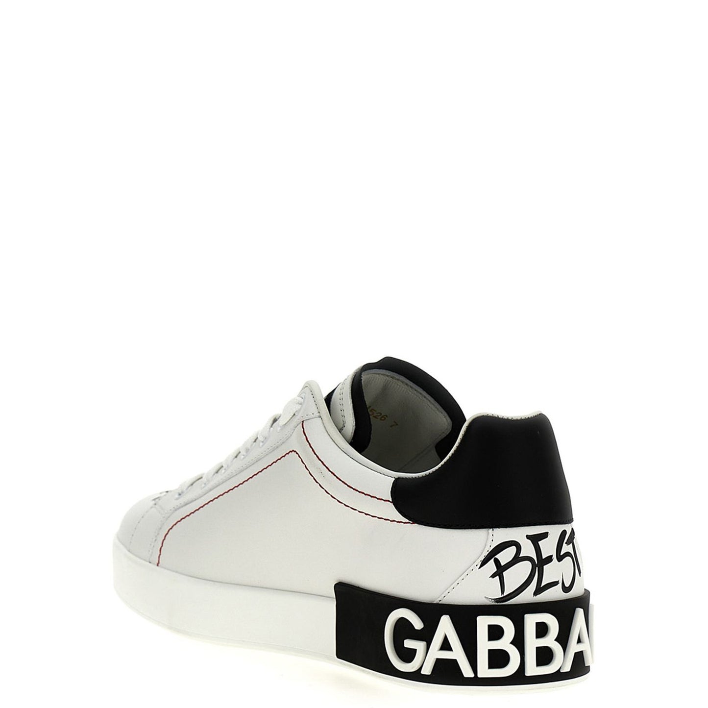 Dolce & Gabbana Bicolor Calfskin Sneakers
