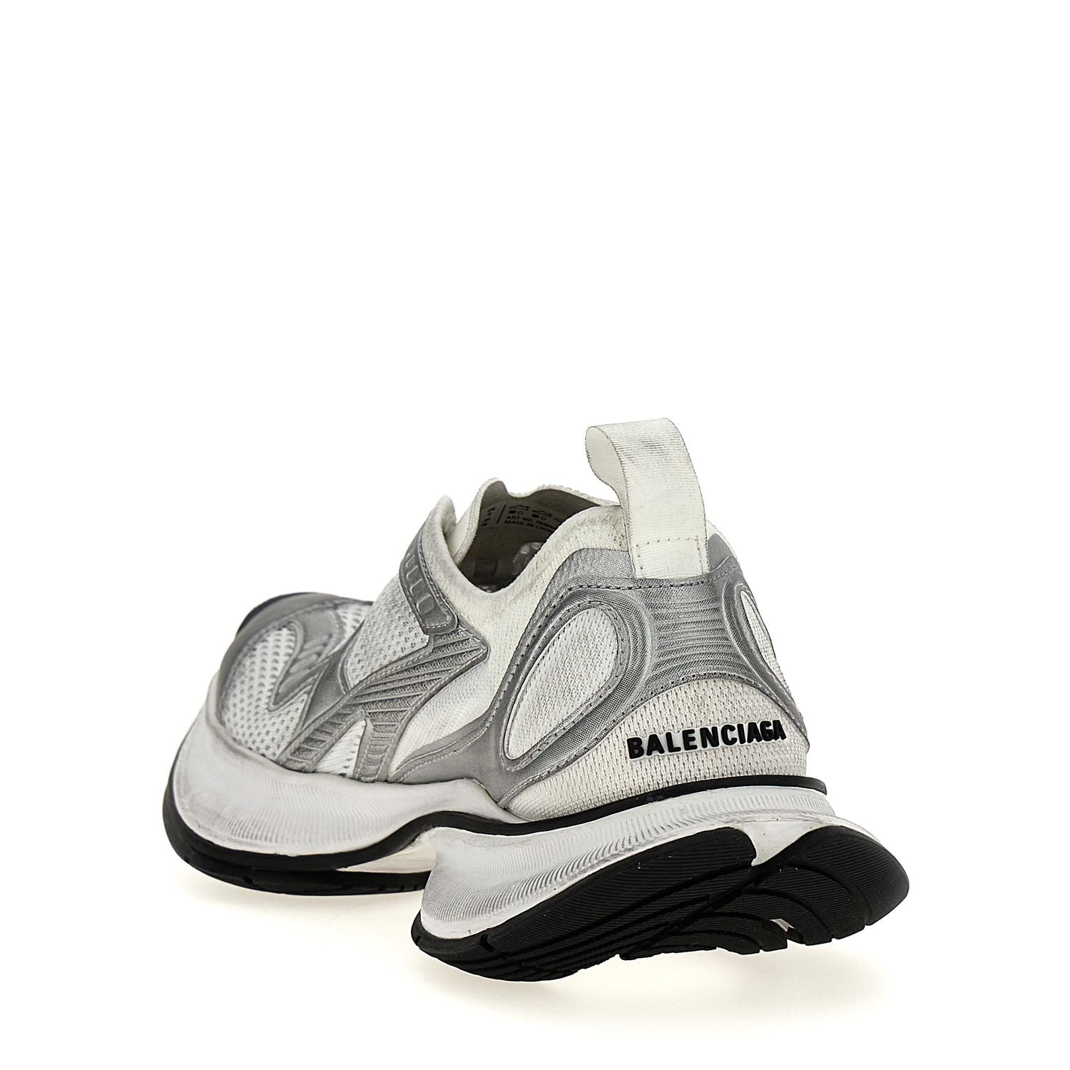 Balenciaga Gray Polyester Athletic Sneakers