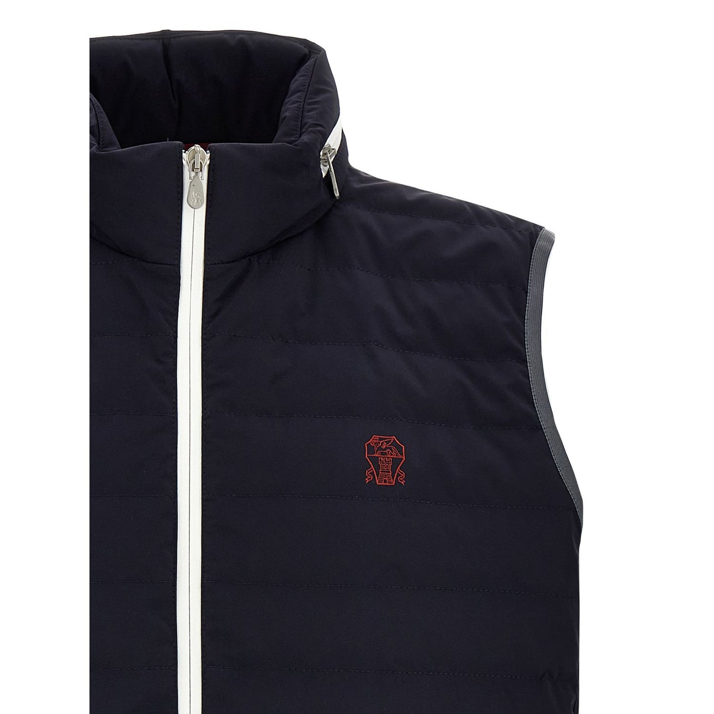 Brunello Cucinelli Blue Polyamide Coat