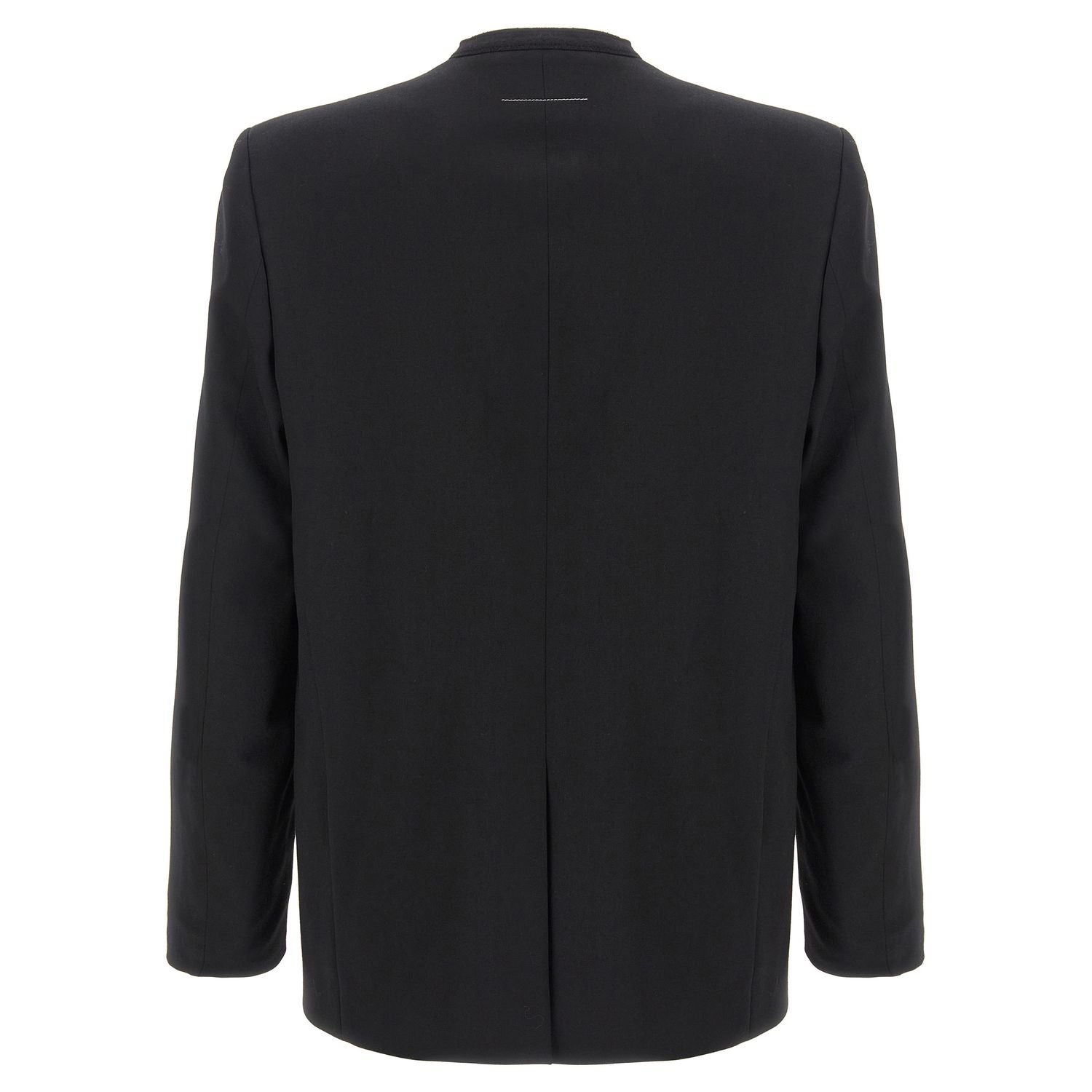 MM6 Maison Margiela Black Polyester Blazer