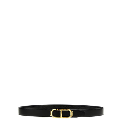 Tom Ford Black Leather Regular Belt