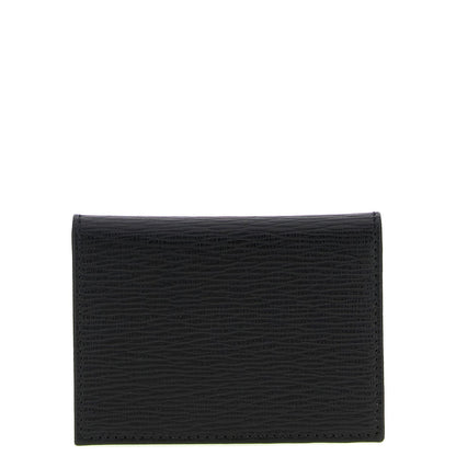 Ferragamo Black Calfskin Cardholder