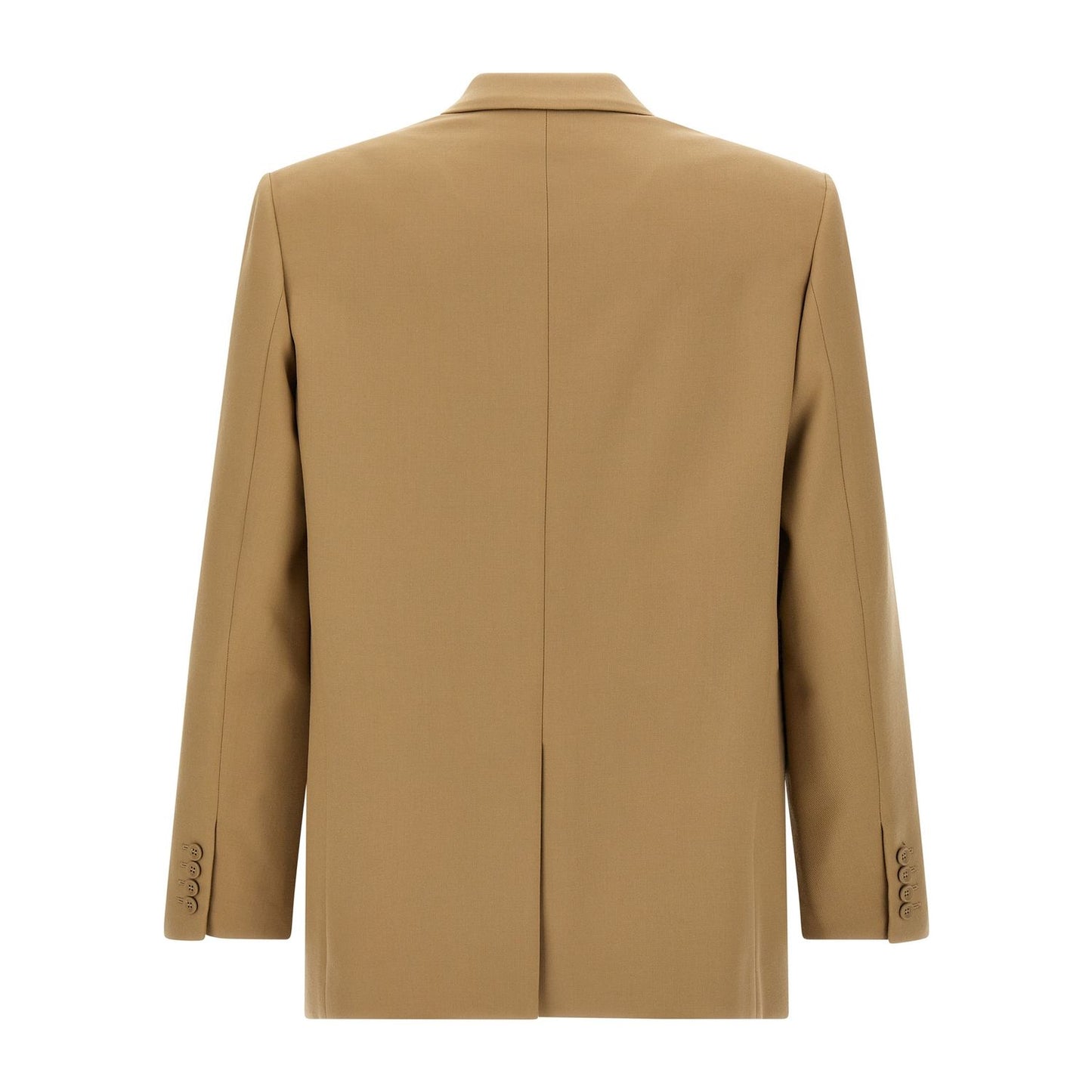 Saint Laurent Beige Wool Blazer