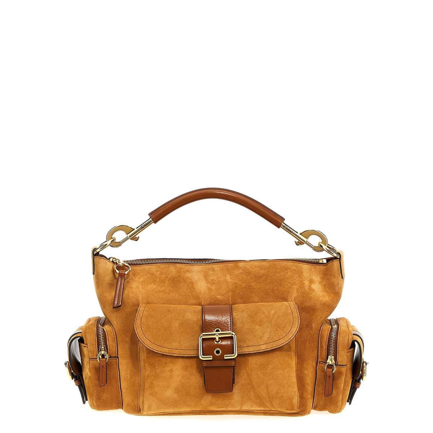 Chloé Brown Calfskin Shoulder Bag