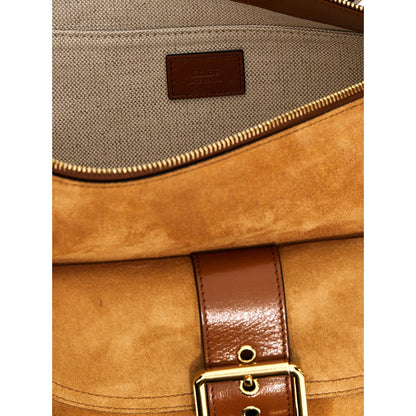 Chloé Brown Calfskin Shoulder Bag