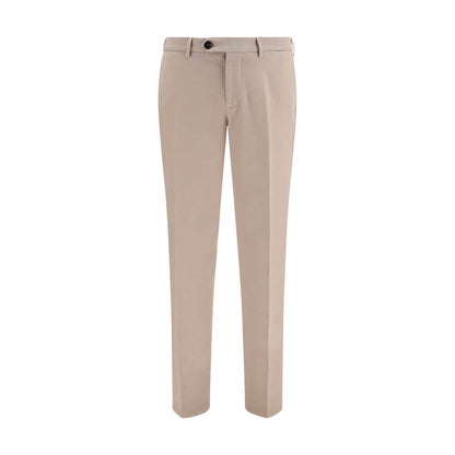 Brunello Cucinelli Beige Cotton Casual Pants
