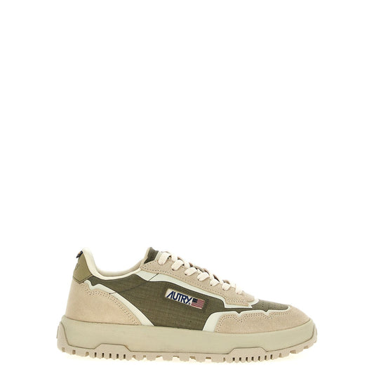 Autry Multicolor Nylon Low Top Sneakers