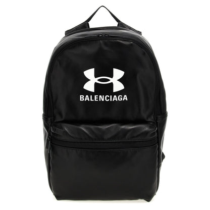 Balenciaga Bicolor Lamb Leather Backpack