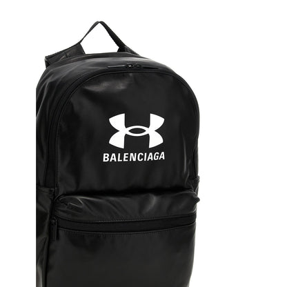 Balenciaga Bicolor Lamb Leather Backpack