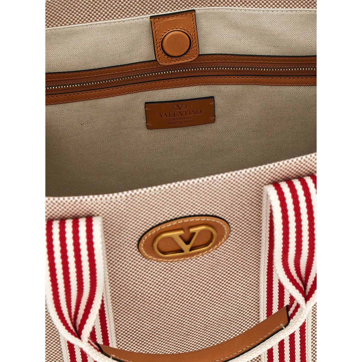Valentino Garavani Multicolor Cotton Handbag