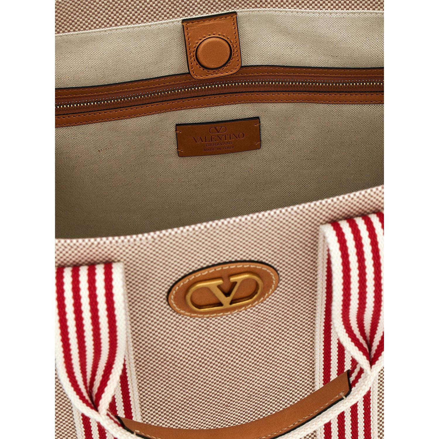 Valentino Garavani Multicolor Cotton Handbag