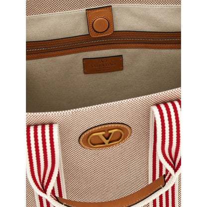Valentino Garavani Multicolor Cotton Handbag