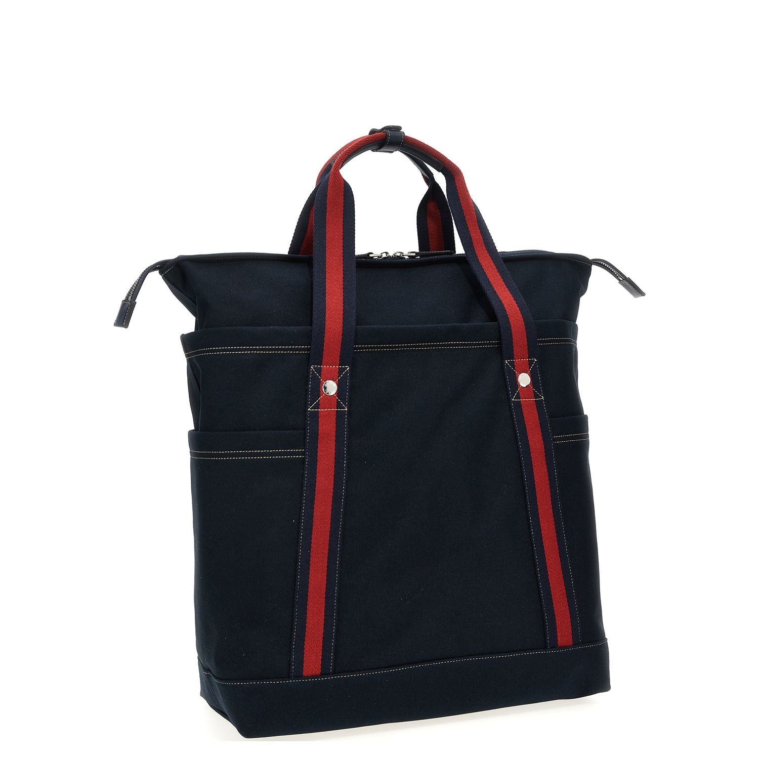 Gucci Blue Cotton Tote Bag