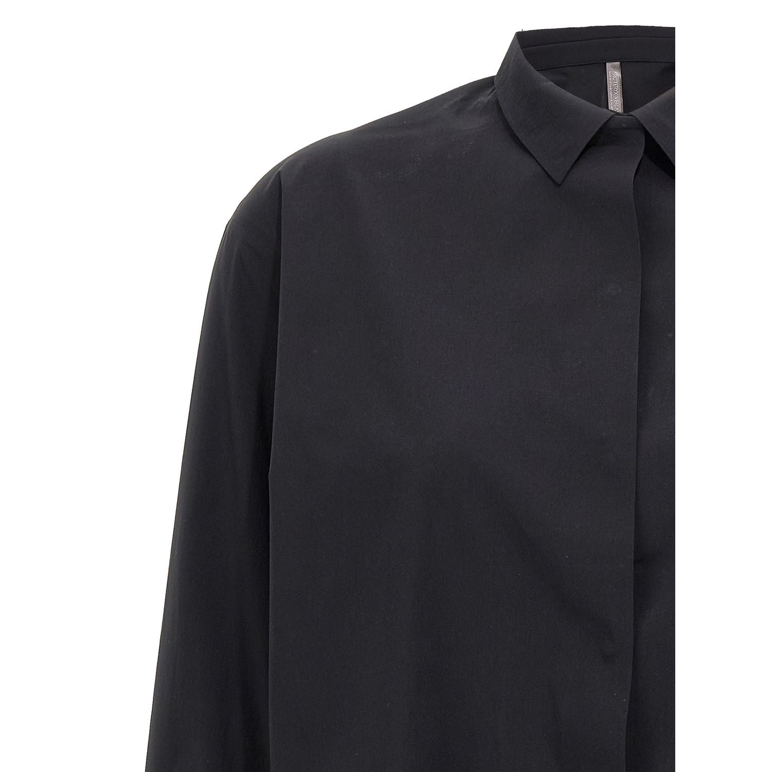 Arc'teryx Veilance Black Nylon Blouse
