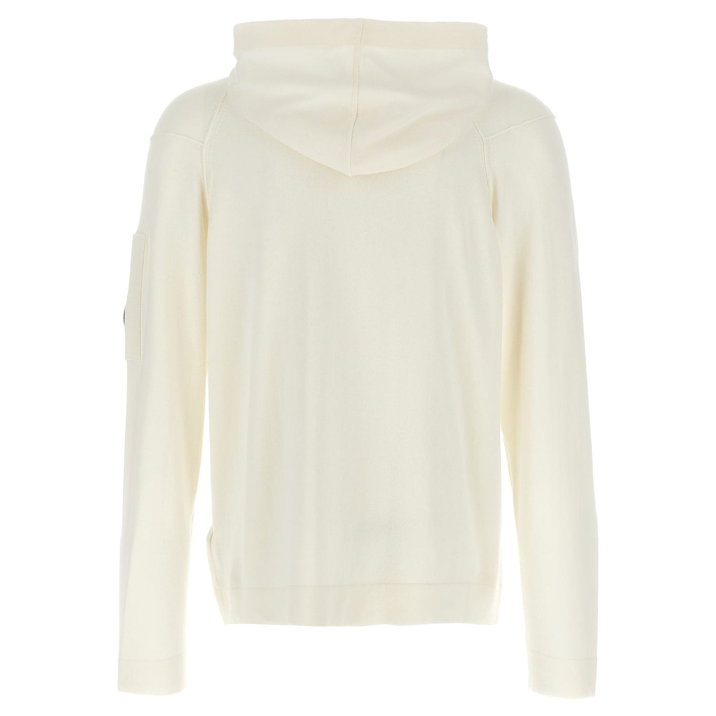 C.P. Company White Cotton Sweatshirt