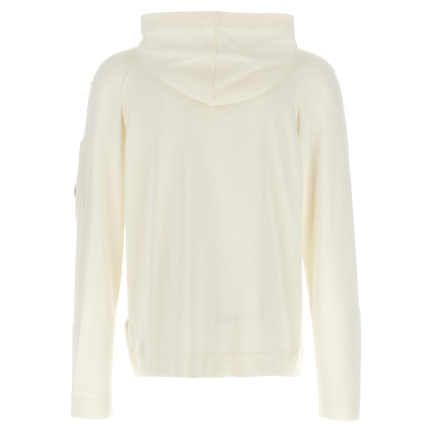 C.P. Company White Cotton Sweatshirt