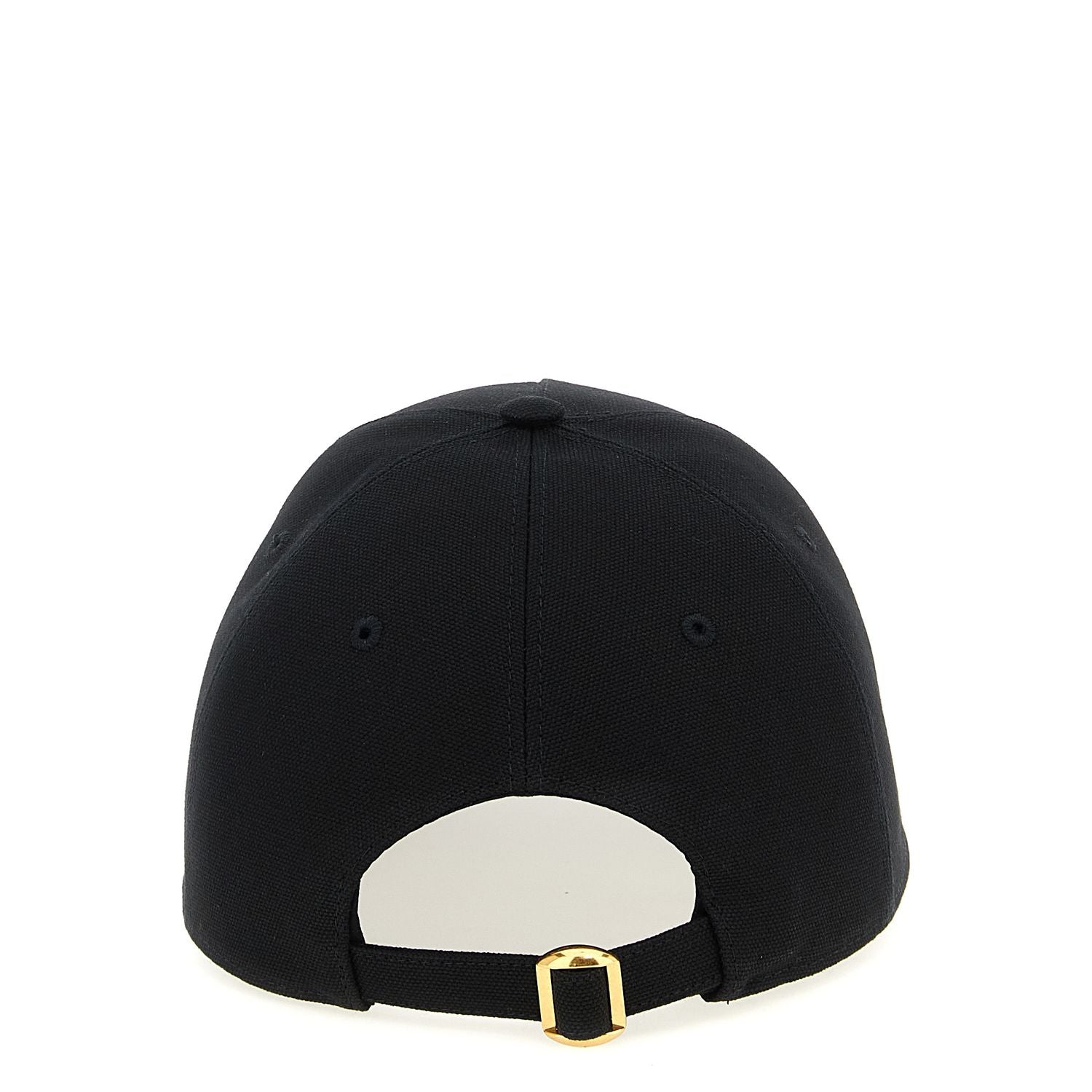 Valentino Garavani Black Cotton Cap (Baseball Hat)