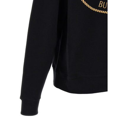 Burberry Black Cotton Sweatshirt