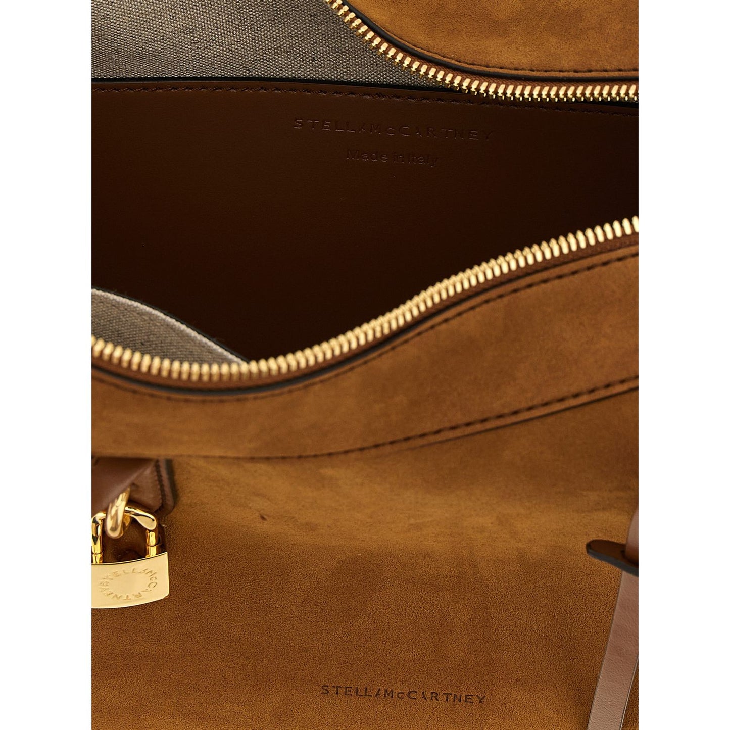 Stella McCartney Brown Polyamide Shoulder Bag