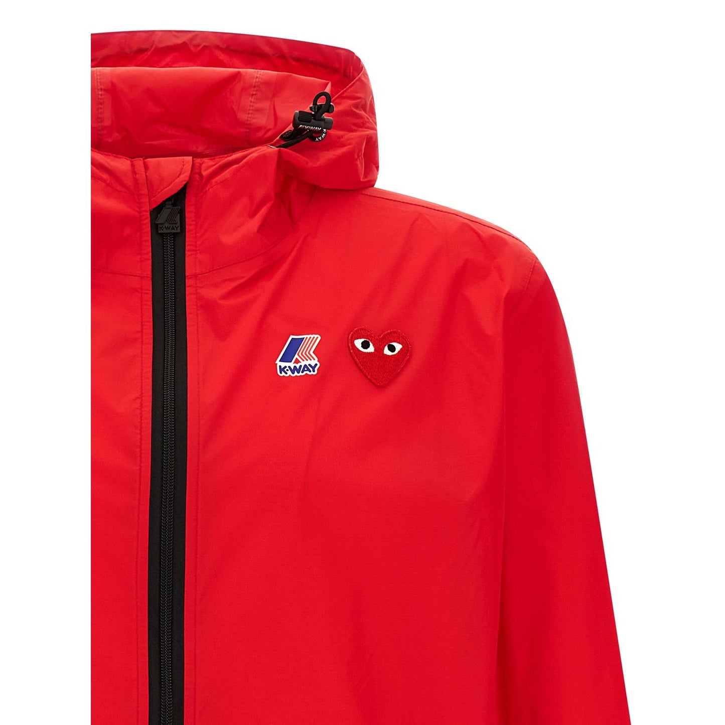 Comme Des Garçons Play Multicolor Nylon Shell Jacket