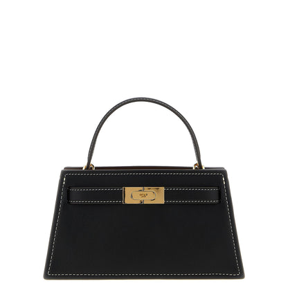 Tory Burch Black Cowhide Handbag