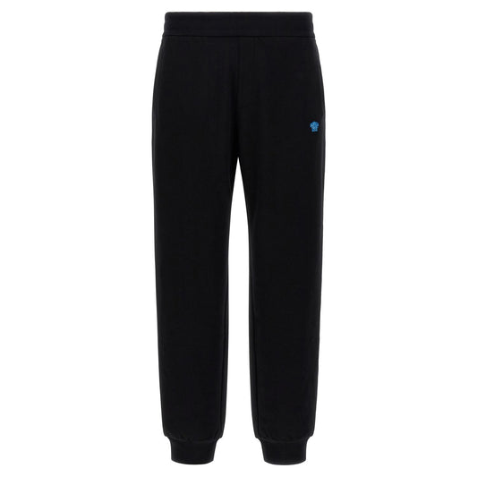 Versace Black Cotton Joggers (Workout Pants)