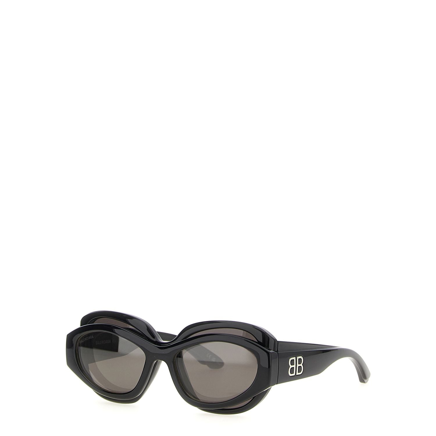 Balenciaga Black Polyamide Sunglasses