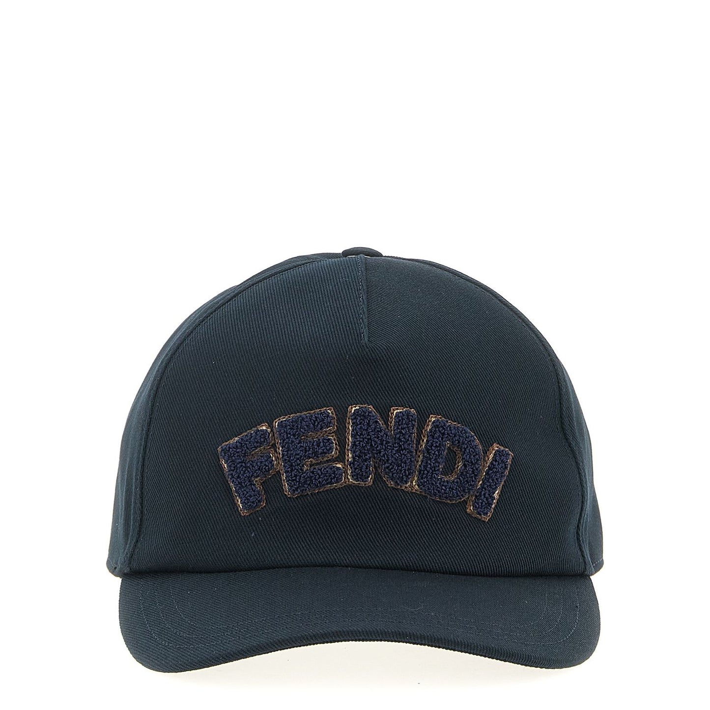Fendi Blue Cotton Cap (Baseball Hat)