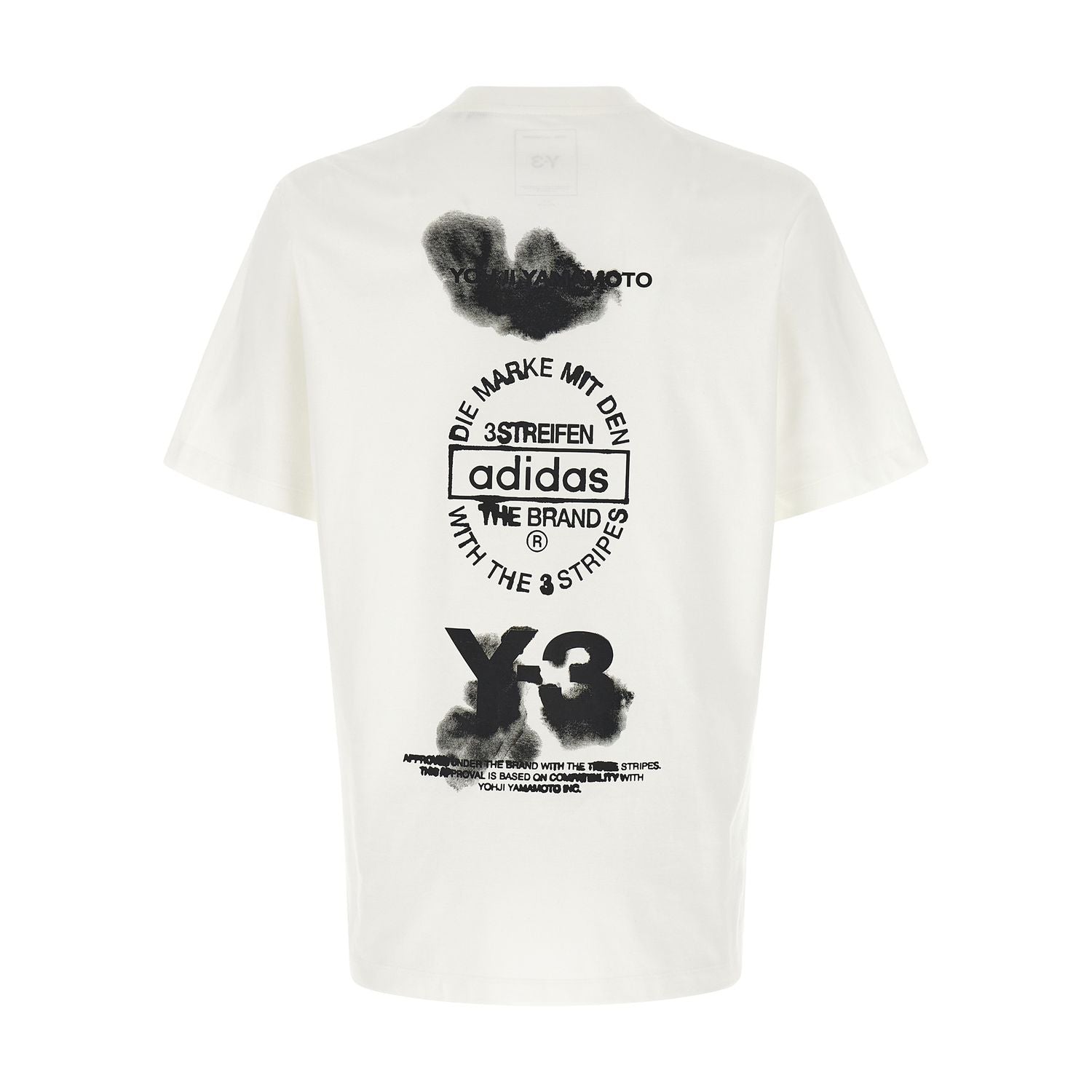 Y-3 Bicolor Cotton T-Shirt