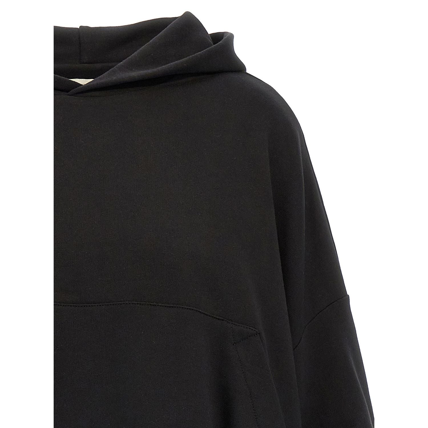 Dries Van Noten Black Cotton Sweatshirt