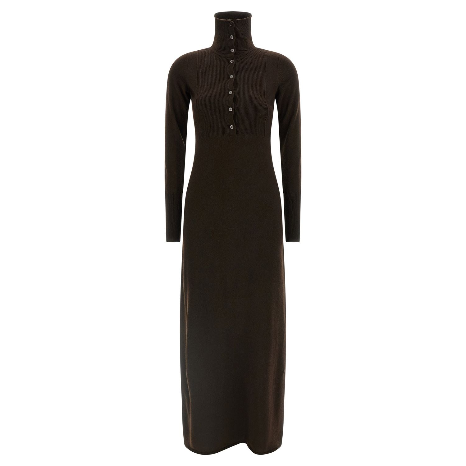 Tom Ford Brown Cashmere Long Dress