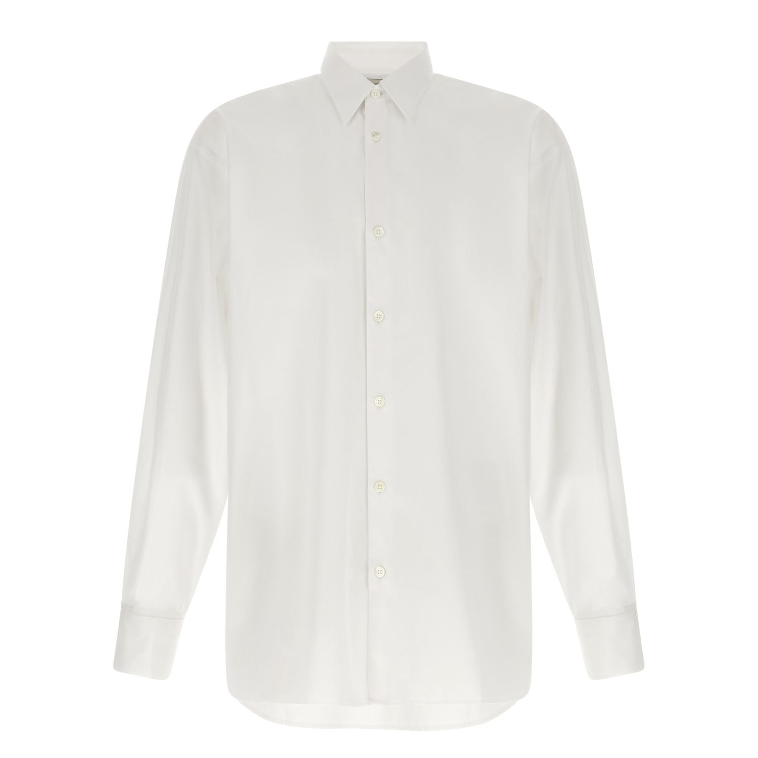 Dries Van Noten White Cotton Blouse