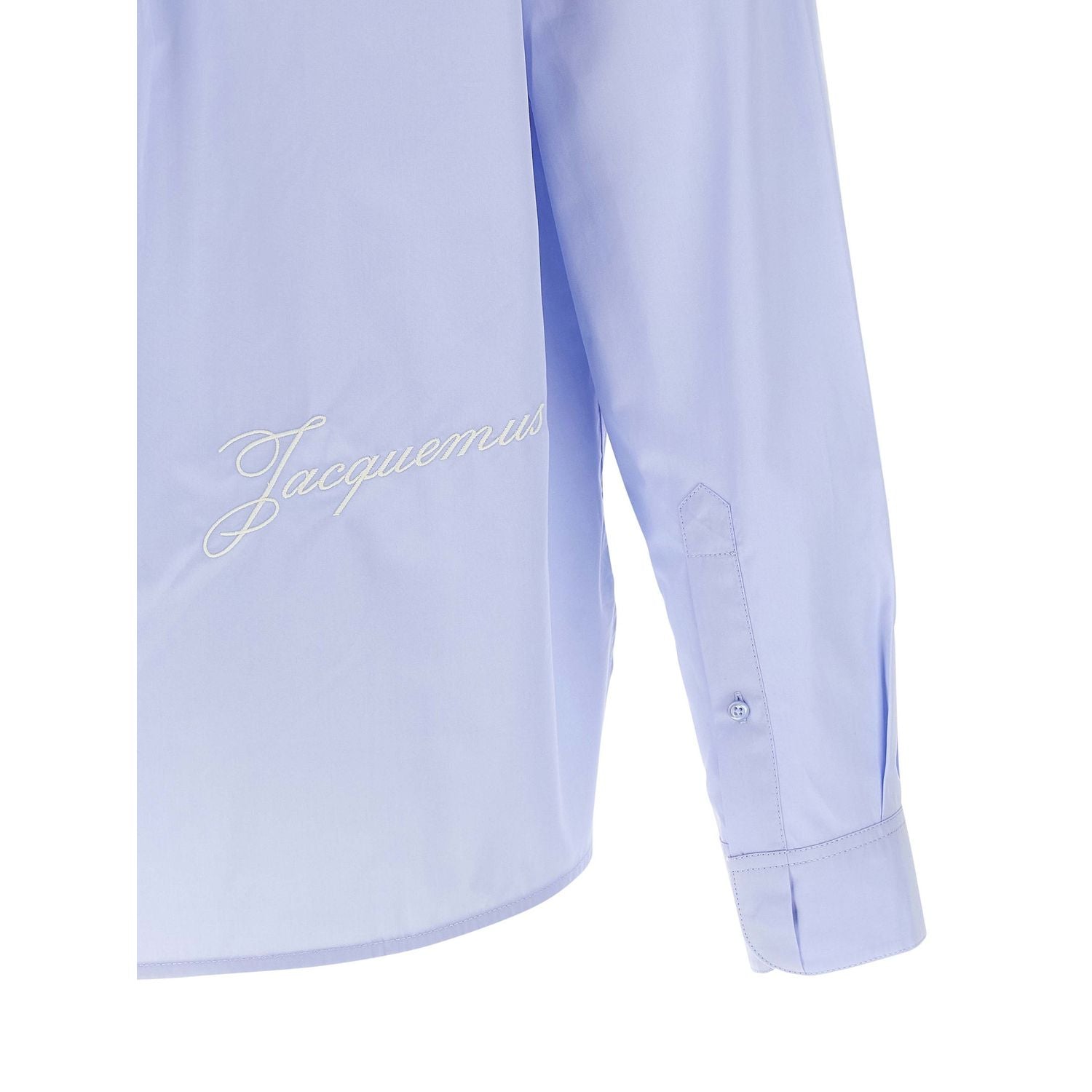 Jacquemus Blue Cotton Blouse