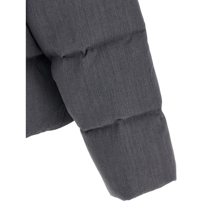 Entire Studios Gray Wool Full-Length Jacket