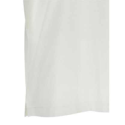 Brioni White Cotton T-Shirt