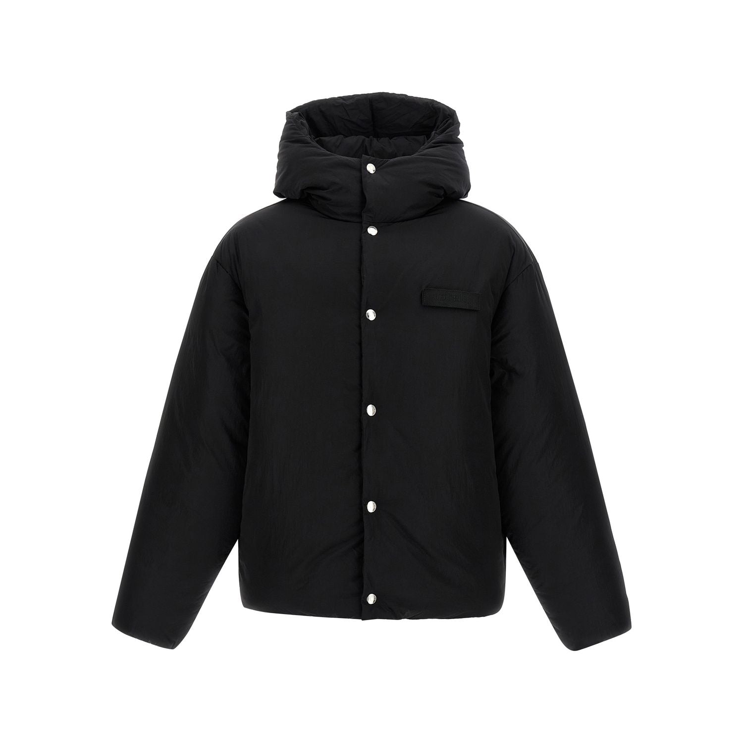 Jacquemus Black Polyamide Full-Length Jacket