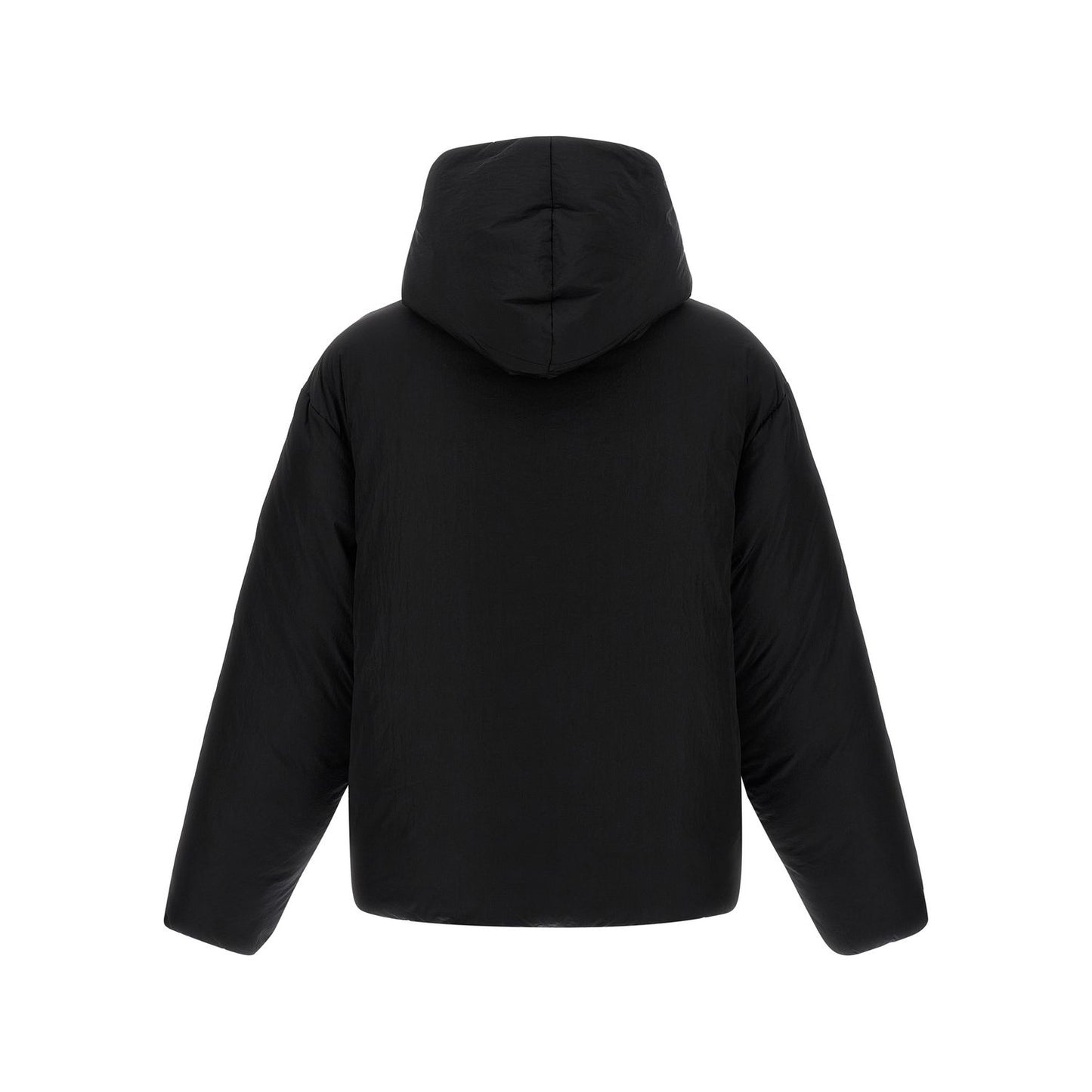 Jacquemus Black Polyamide Full-Length Jacket
